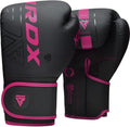 RDX Boxing Gloves for Men Women - Maya Hide Pro Training 14 Oz