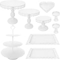 Set of 9 Cake Stands for Dessert Display at Any Event