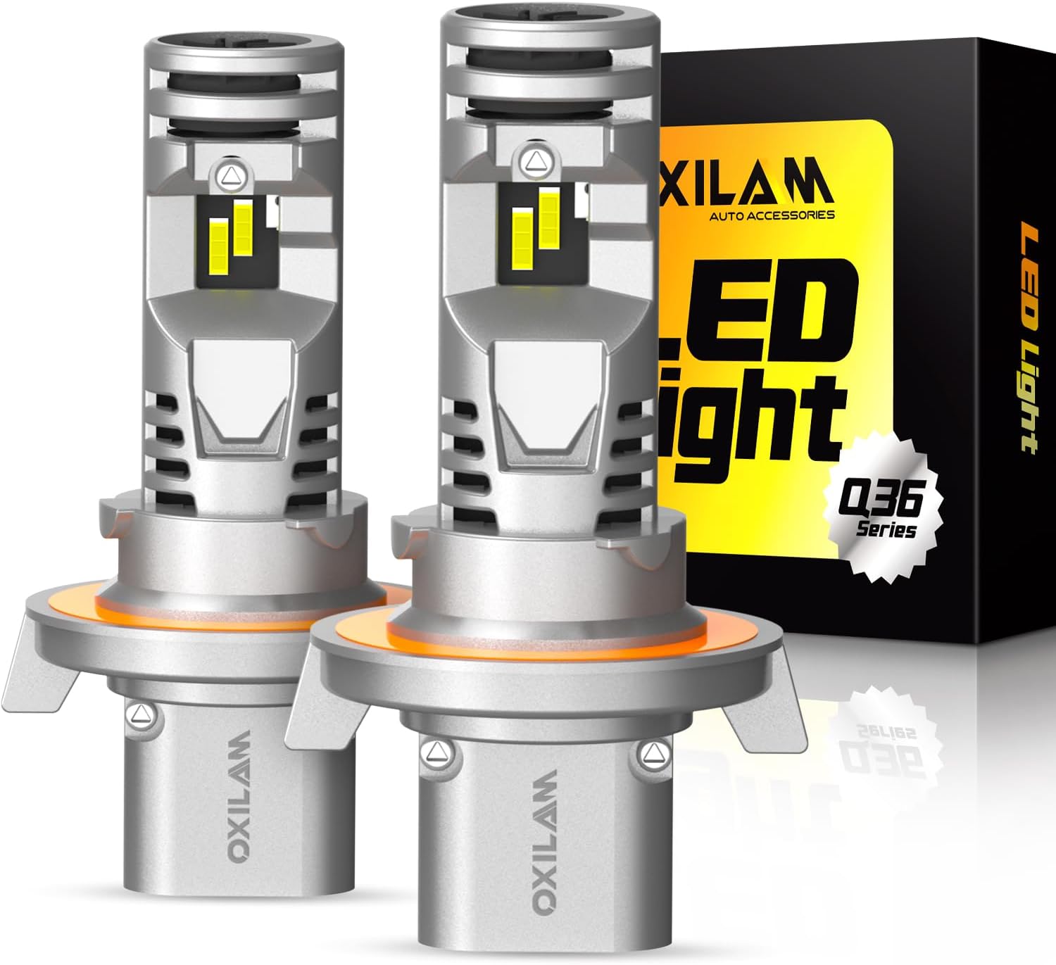 OXILAM H13/9008 Bulbs: 20000LM High Brightness, 6500K Cool White