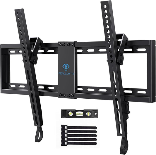 PERLESMITH Low Profile TV Mount: Tilt, Universal, UL Listed