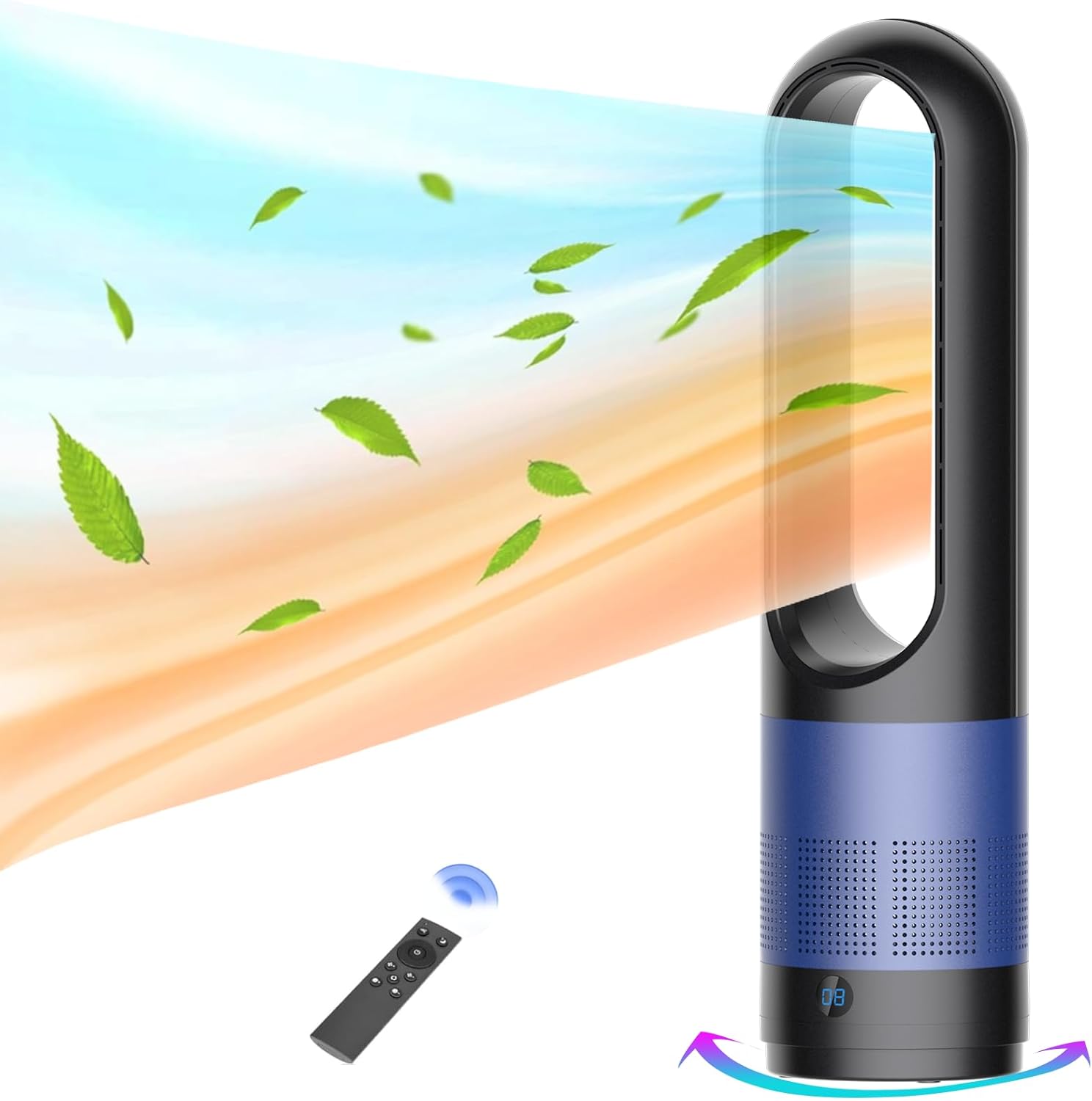 Voagupa Bladeless Heater Fan Combo - All Season Use!