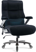 Big and Tall Office Chair 700lbs Fabric High Back - Heavy Duty