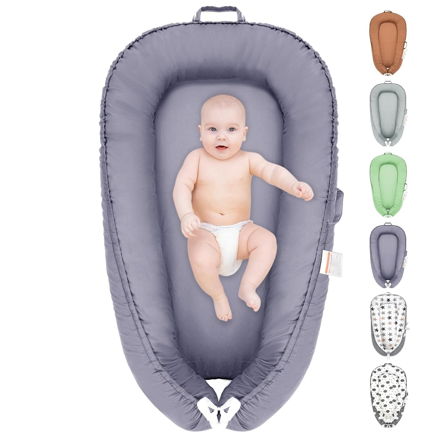 Breathable Co-Sleeping Baby Lounger - Essential for Infants