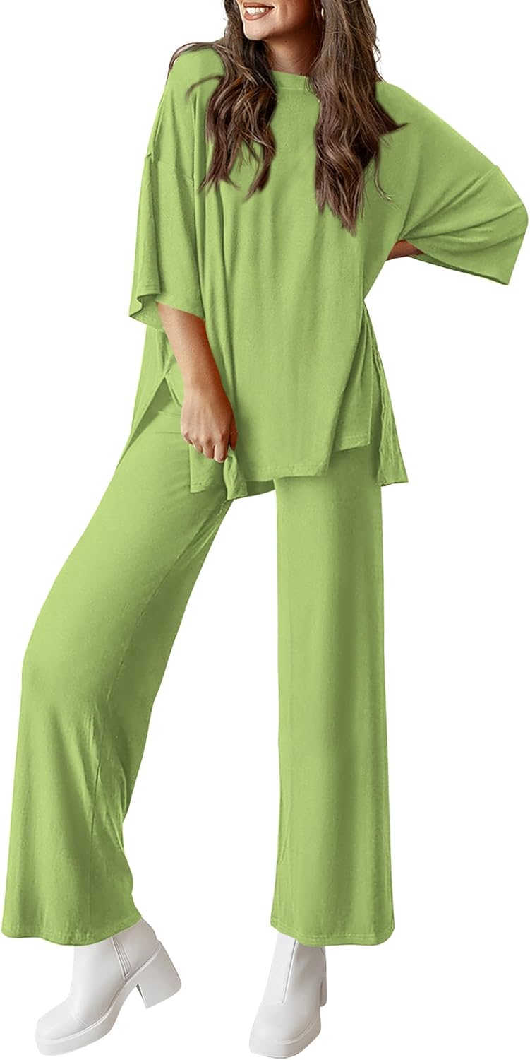 PRETTYGARDEN Two Piece Sets for Women Summer Fashion Lounge