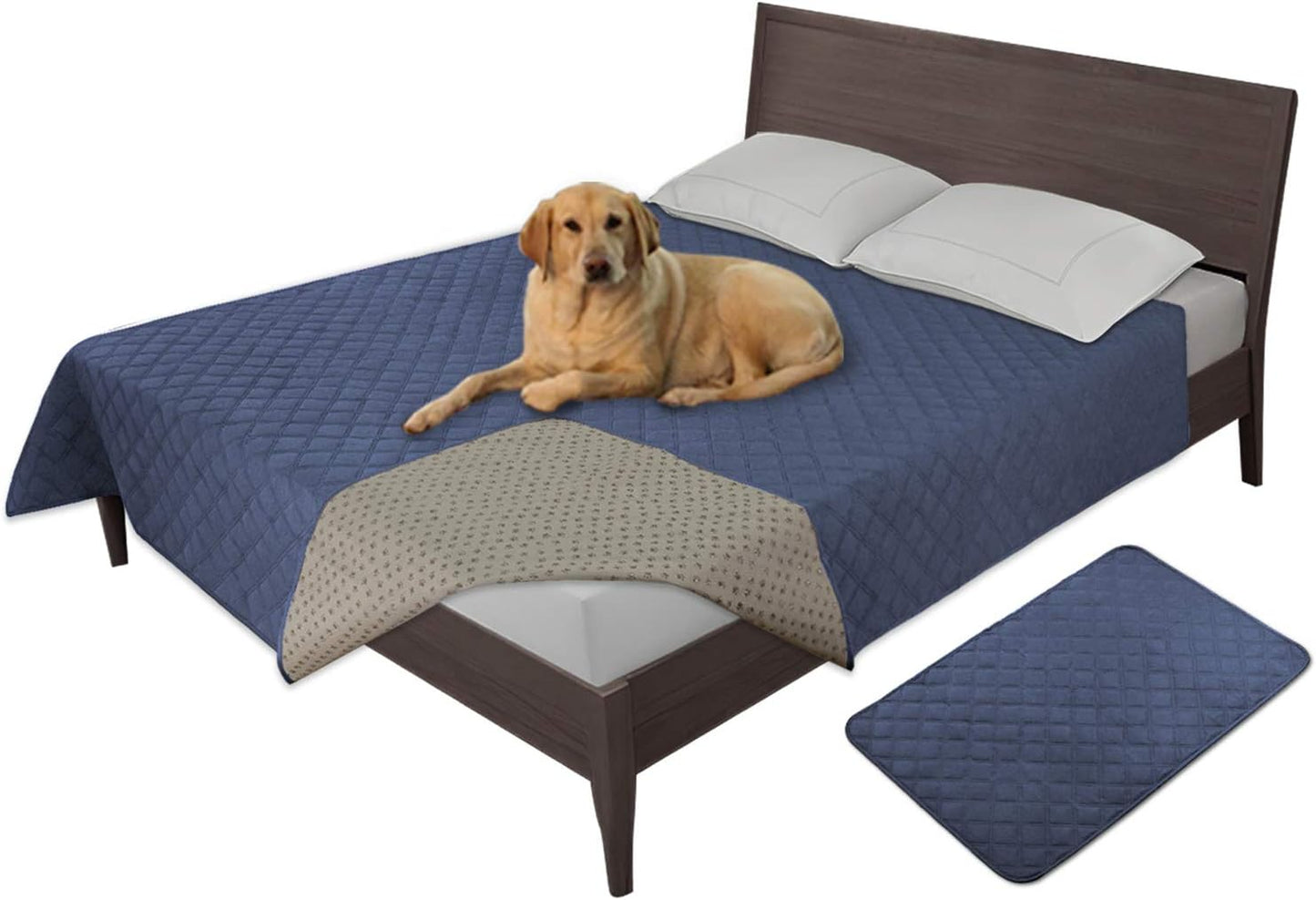 100% Waterproof Dog Bed Cover for Furniture Protection and Care