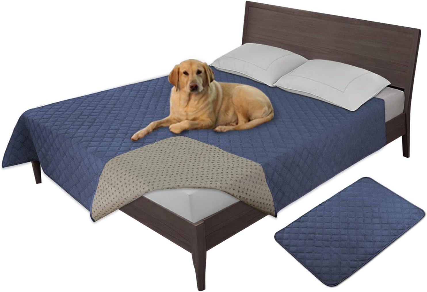 100% Waterproof Dog Bed Cover for Furniture Protection and Care