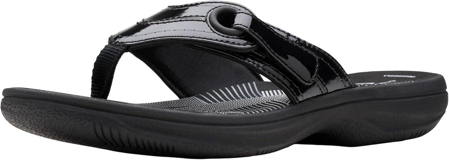 Clarks Women's Breeze Reyna Cloudsteppers Flip-Flop Review