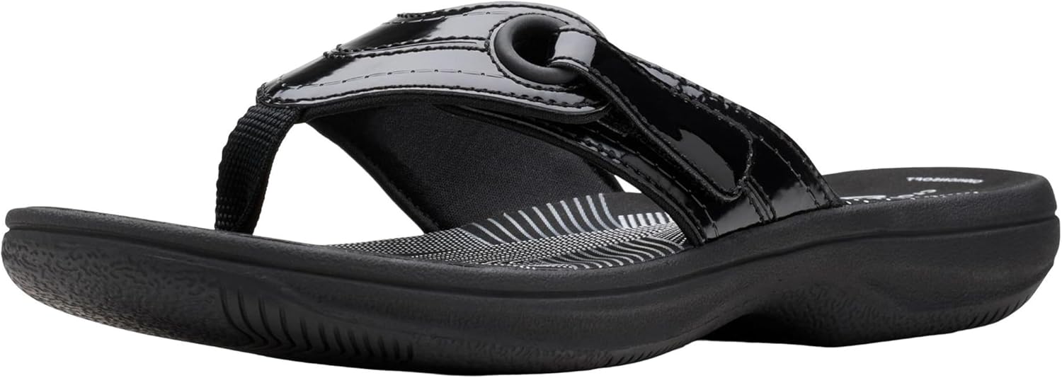 Clarks Women's Breeze Reyna Cloudsteppers Flip-Flop Review