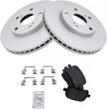 TRQ Front Brake Pad & Rotor Kit for Lexus ES300 and Toyota