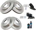 Front & Rear Ceramic Brake Pad and Rotor Kit for 2004-08 Pacifica