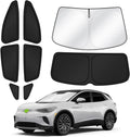 Sunshades for 2021-2026 Volkswagen ID.4 - Full Window UV Sun Shade Kit
