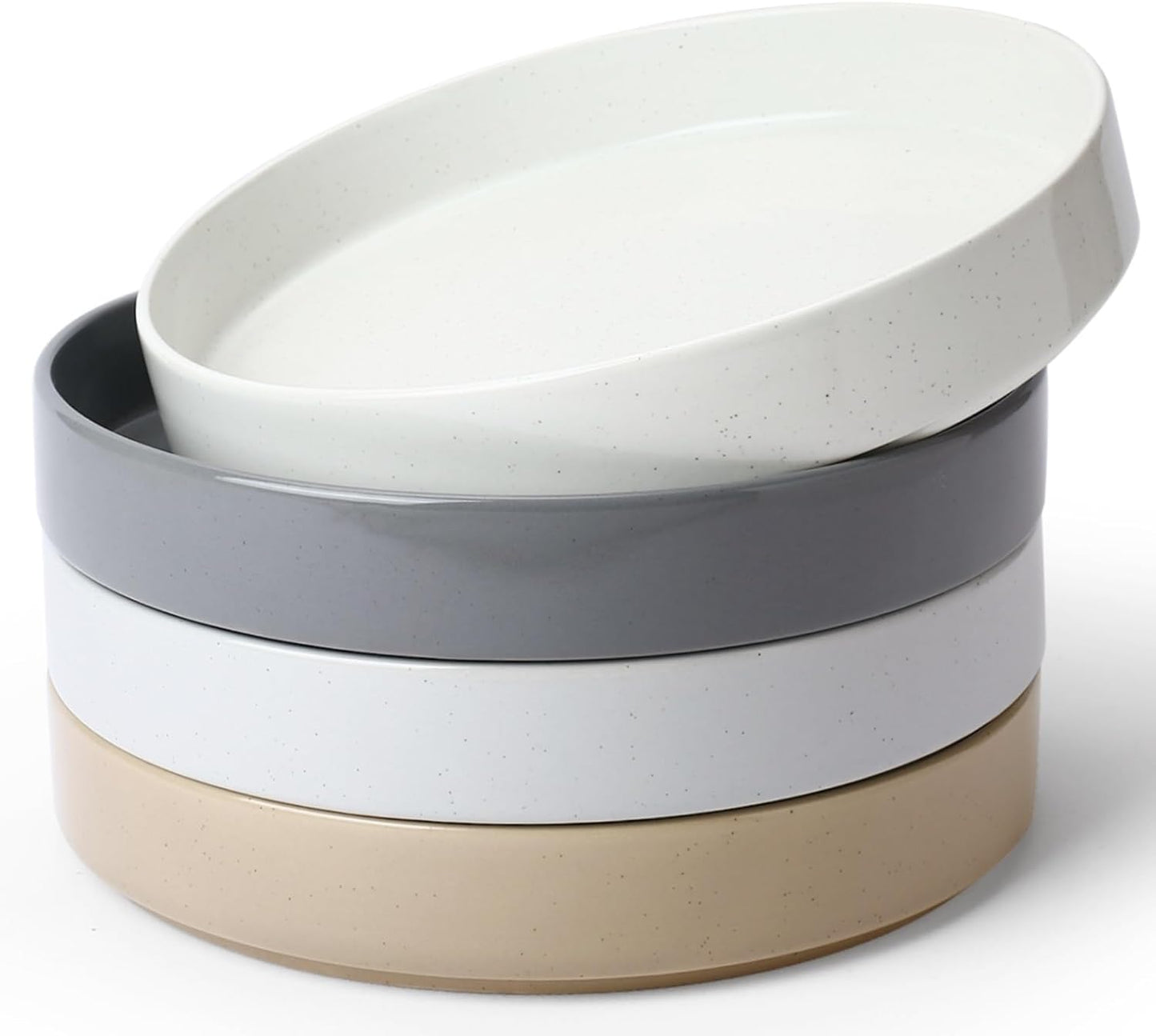 Famiware Nebula Pasta Bowls Set for 4 - 8.75 inch Serving Bowls