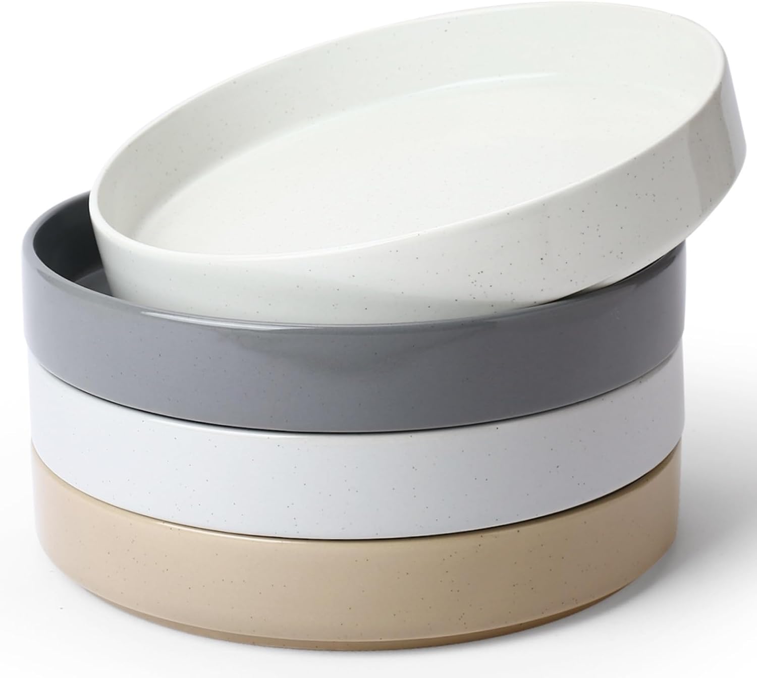 Famiware Nebula Pasta Bowls Set for 4 - 8.75 inch Serving Bowls