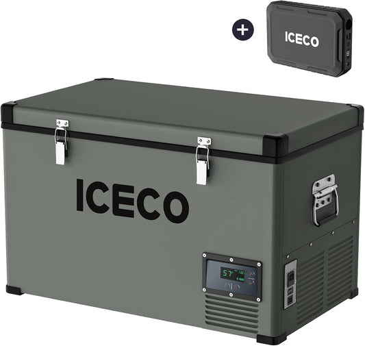 ICECO 78 Quart Fast Cooling Car Freezer