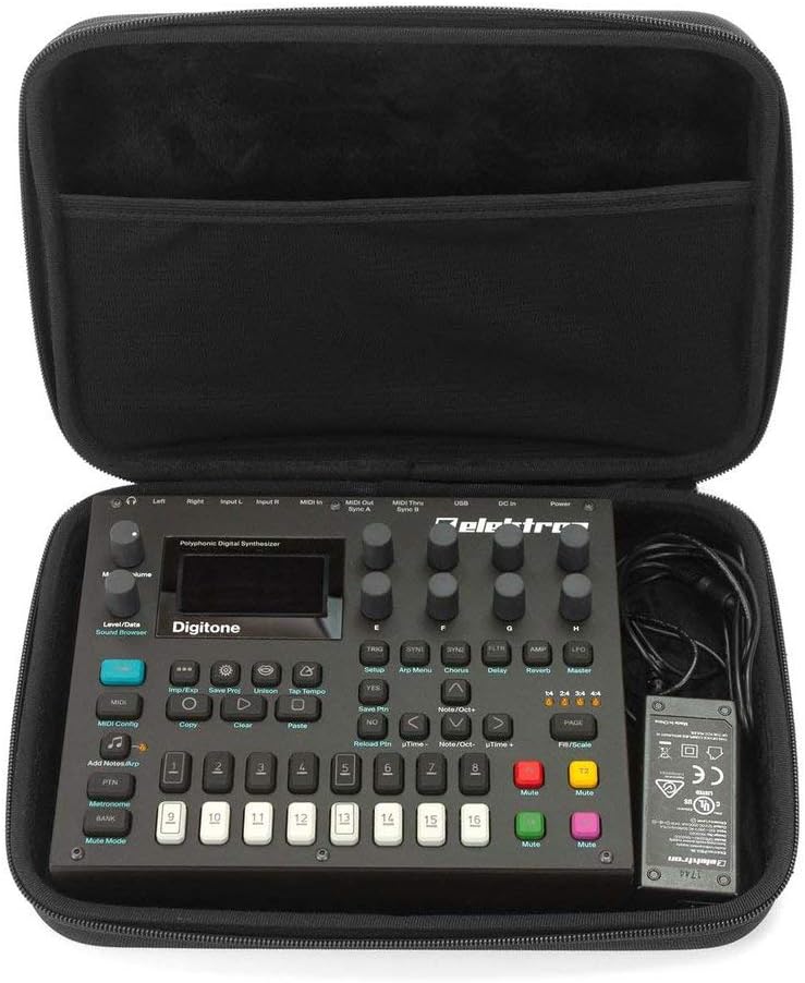 Custom-Fitted PULSE Hard Case for Digitakt, Syntakt, Digitone