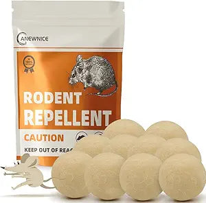 Powerful Rodent Repellent with Peppermint Oil for Mice Control