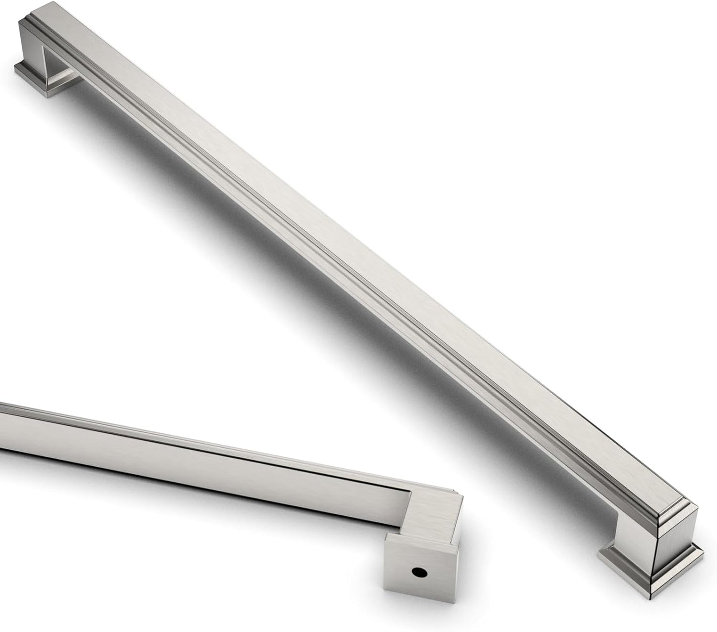 Asidrama 10 Inch Brushed Satin Nickel Cabinet Handles Set