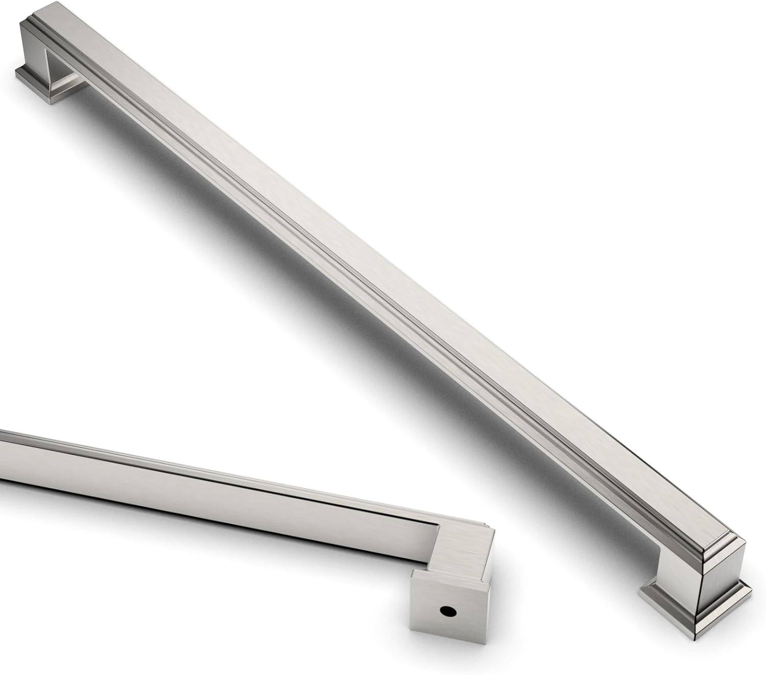 Asidrama 10 Inch Brushed Satin Nickel Cabinet Handles Set