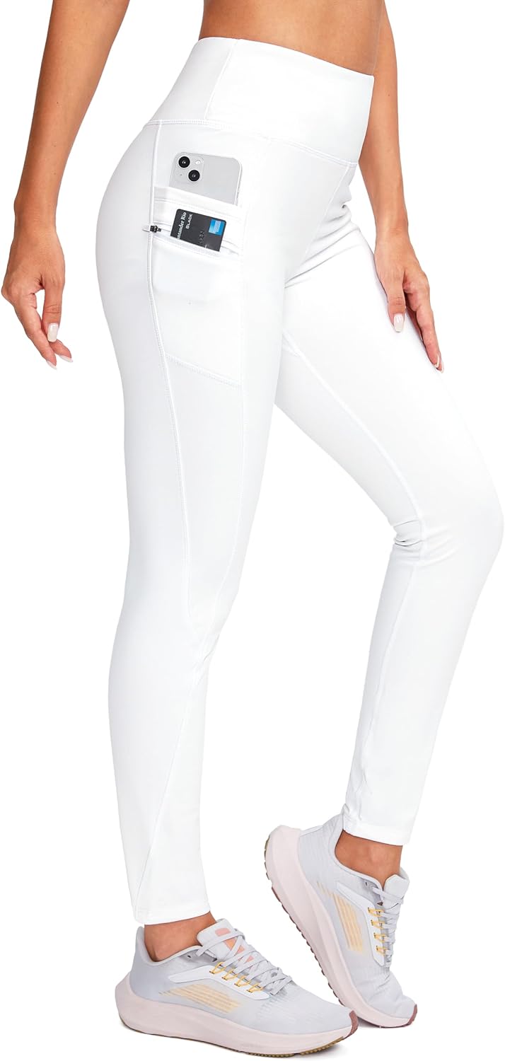 G Gradual Women's Fleece Lined Winter Leggings for Cold Weather