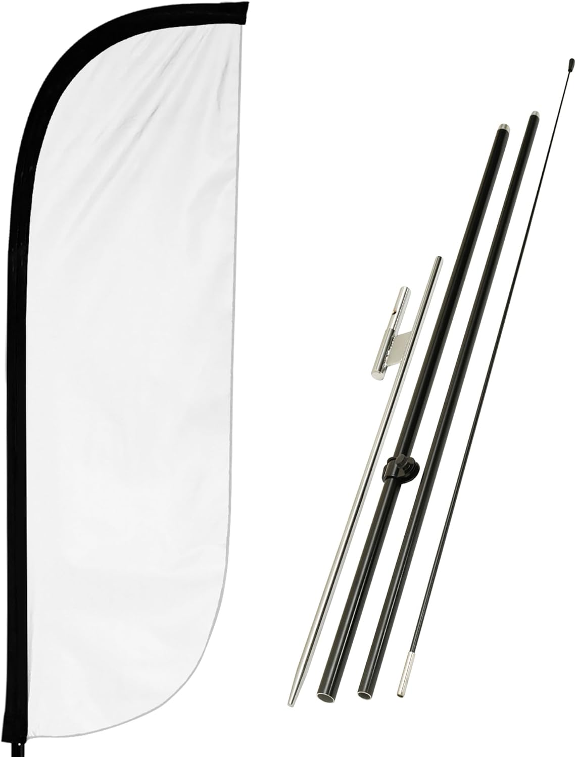 LookOurWay Feather Flag Pole Kit for Business Promotion Needs