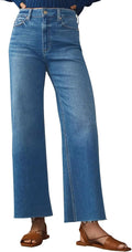 KUNMI Jeans for Women Wide Leg High Waist Straight Leg - Comfortable