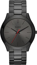 BUREI Men's Stainless Steel Analog Quartz Watch - Minimal Dress