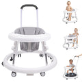 Baby Walker with Wheels 3-in-1 Activity Center - Foldable, Adjustable