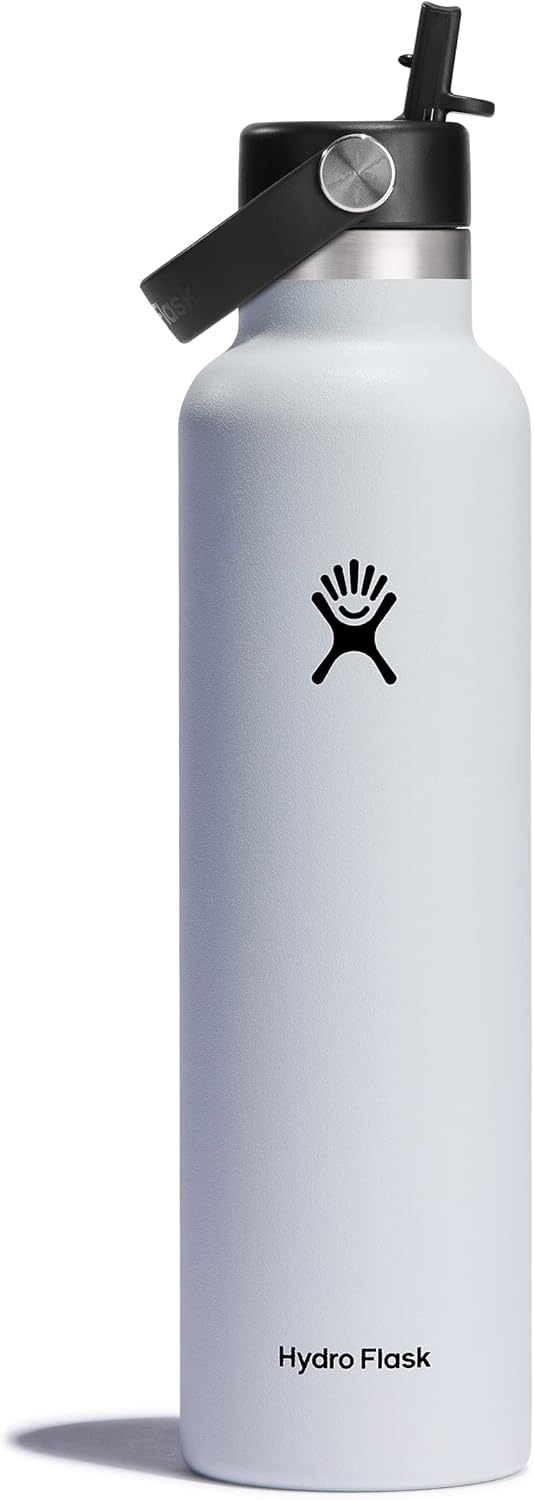 Hydro Flask Insulated Stainless Steel Water Bottle 24 Oz White