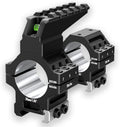 Heavy Duty Scope Rings 30mm Picatinny Mount with Bubble Level