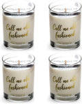 Spicy Bourbon Jar Candle 11oz (4 Pack) - Slow Burn, Strong Scent