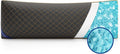 Long Body Pillow for Adults - Firm Shredded Memory Foam Support