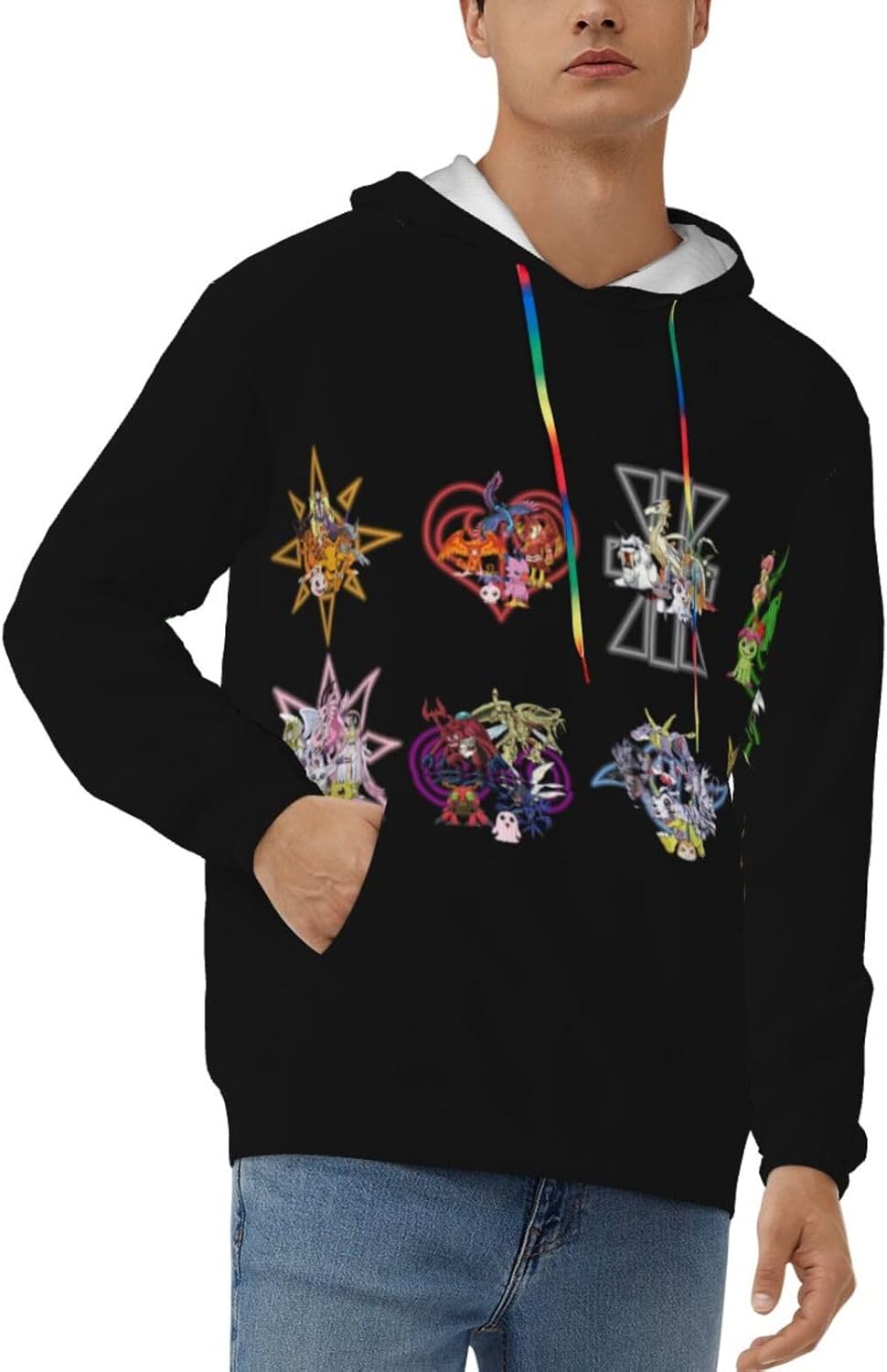 Men's Sweatshirt w/ Hat Pocket - Casual Style!