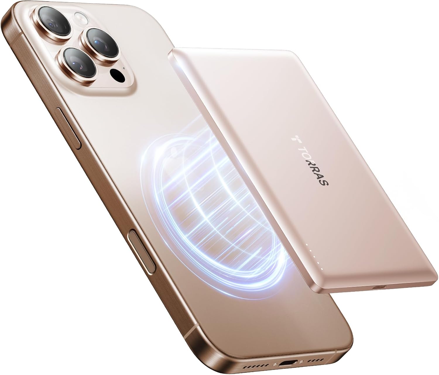 TORRAS MiniMag 5,000mAh Fast Wireless Charger
