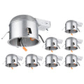 TORCHSTAR 8 Pack 6 Inch Remodel Recessed Lighting Housing Review
