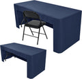 Nasitos 2 Pack Fitted Tablecloth for 4 Foot Tables - Professional Look