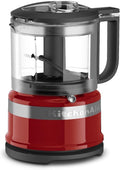 KitchenAid 3.5 Cup Food Chopper, Empire Red - Compact Meal Prep Helper