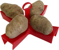 Microwave Baked Potato Maker BPA Free Plastic - Cooks 4 in Minutes