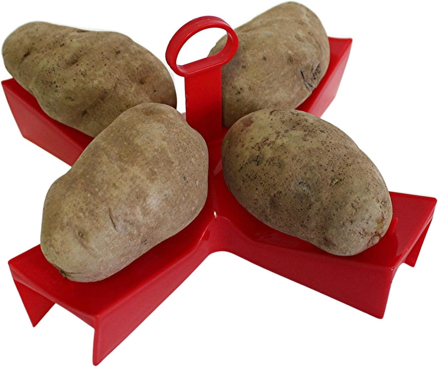 BPA-Free Microwave Potato Maker: Cook 4 Potatoes in Minutes!