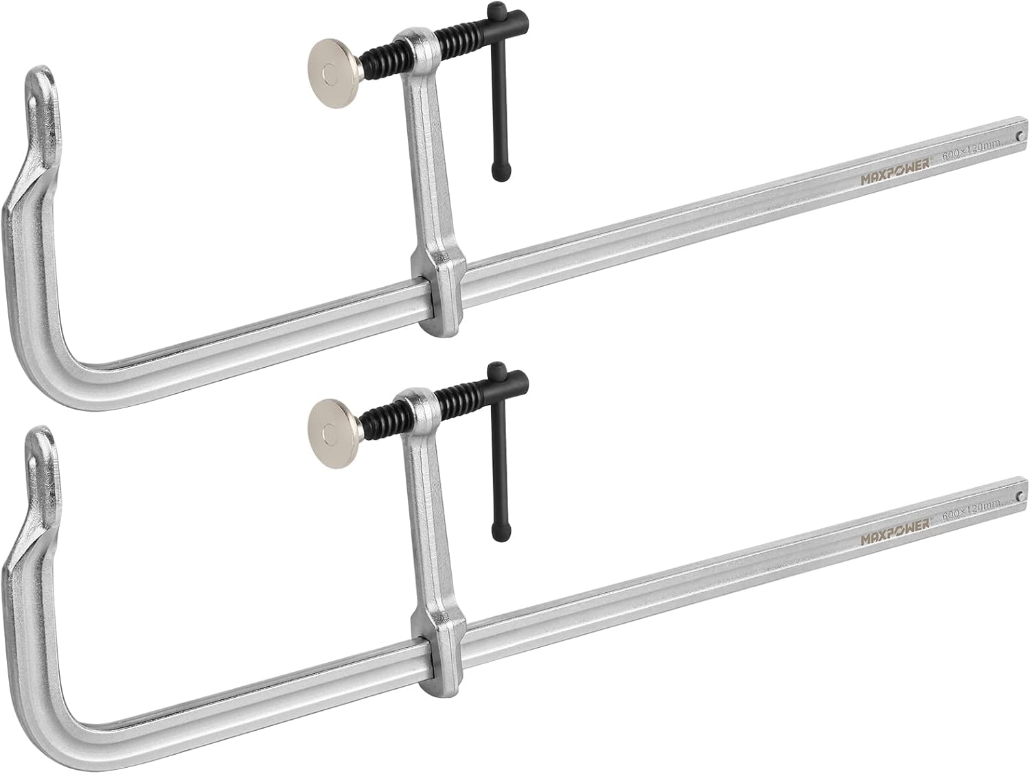 MAXPOWER F Clamp 24 inch Set for Heavy Duty Welding Tasks