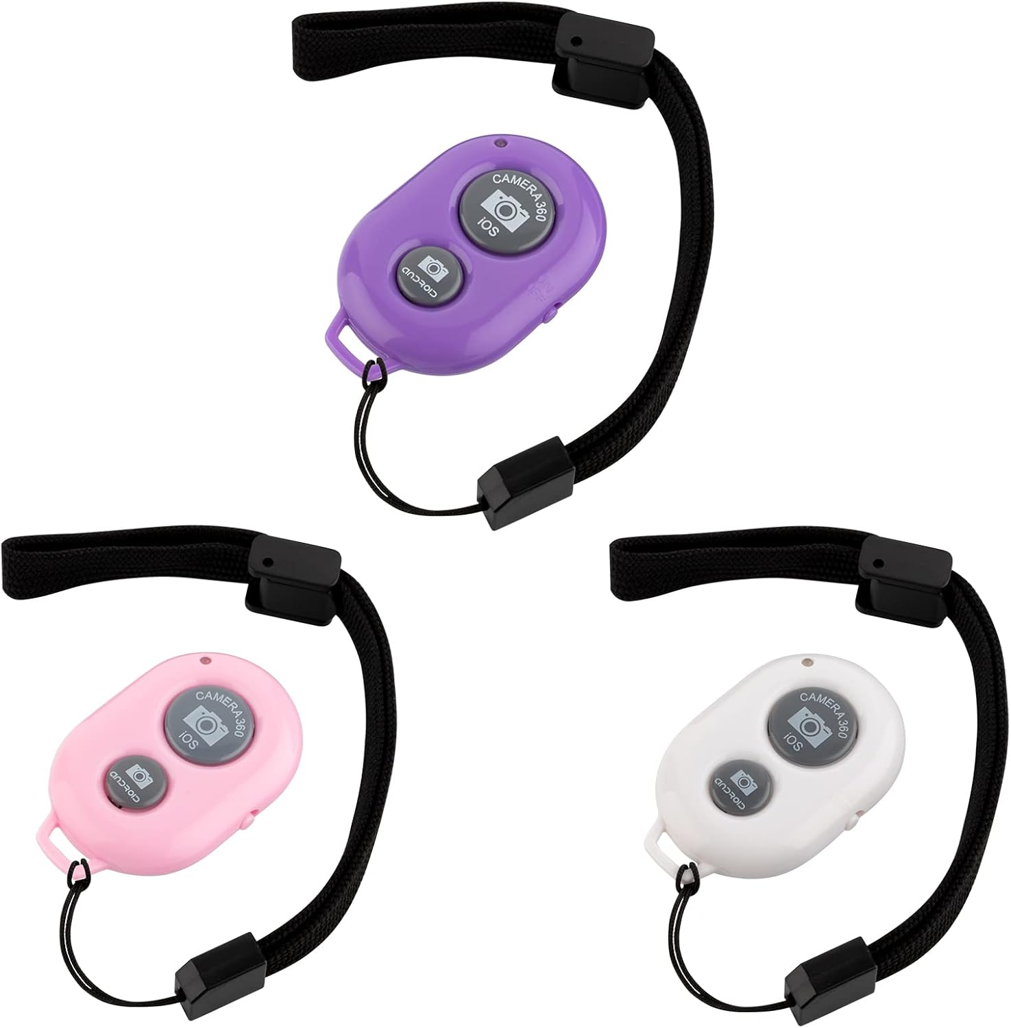 Wireless Bluetooth Camera Remote (3 Pack) - Capture with Ease