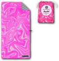 Microfiber Beach Towel Oversized 71x35 in - Quick Dry Sand Free