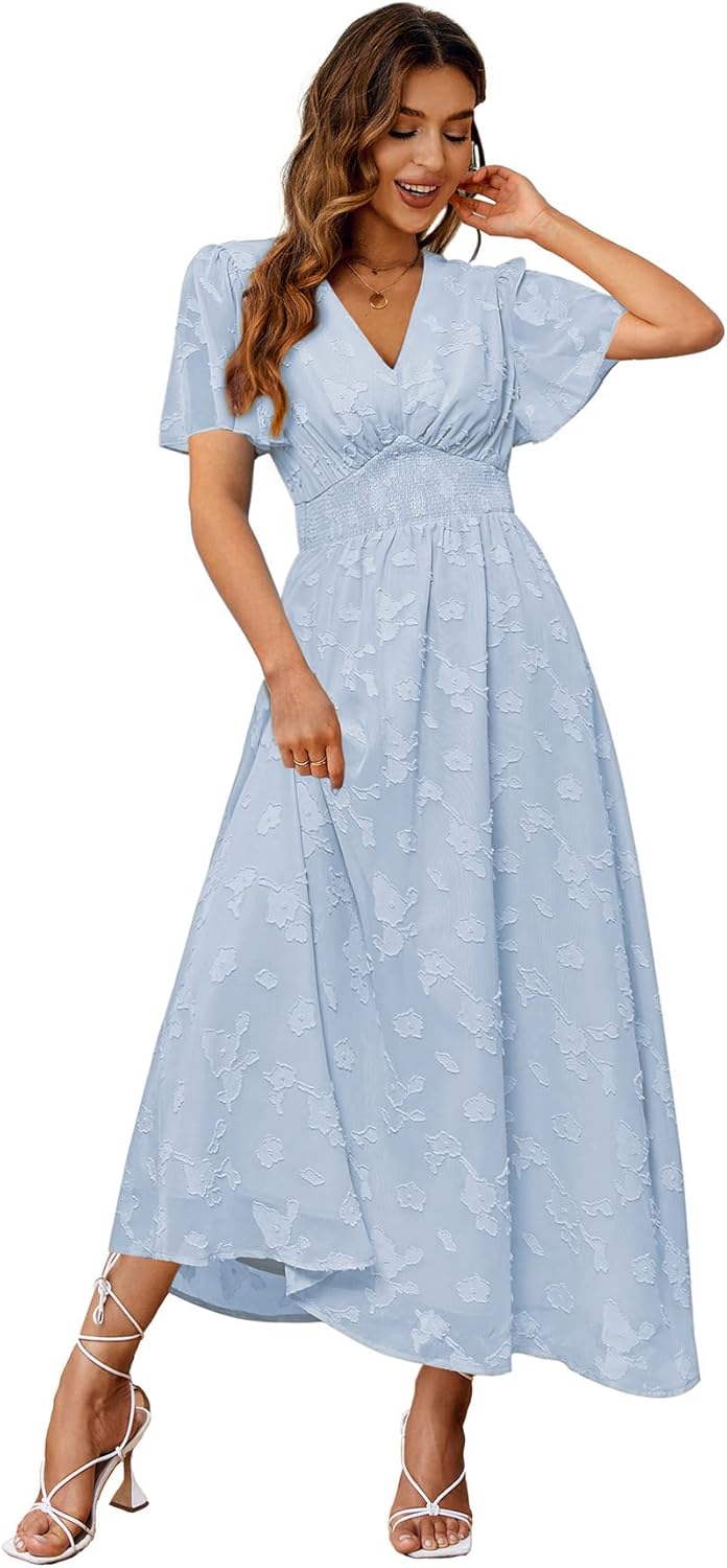 Simplee Women's Boho Floral Maxi Dress for Every Occasion