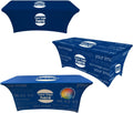 Customized Tablecloth for Rectangle Tables - Fitted Spandex Printed