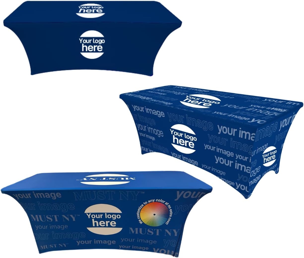 Customized Tablecloth for Events, Weddings, and Trade Shows