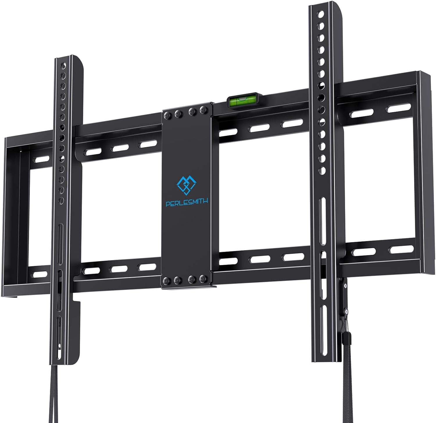 PERLESMITH Fixed TV Wall Mount - Holds up to 132 lbs on 16-24 Studs!