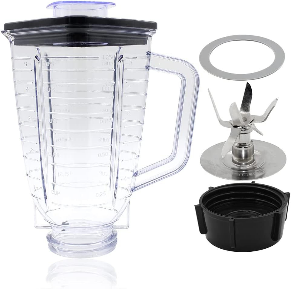 Anbige 5-Cup Blender Jar Set - Enhanced Performance!