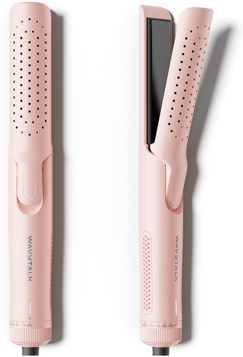 Wavytalk Airflow Styler Curling Iron for Lasting Curls and Waves