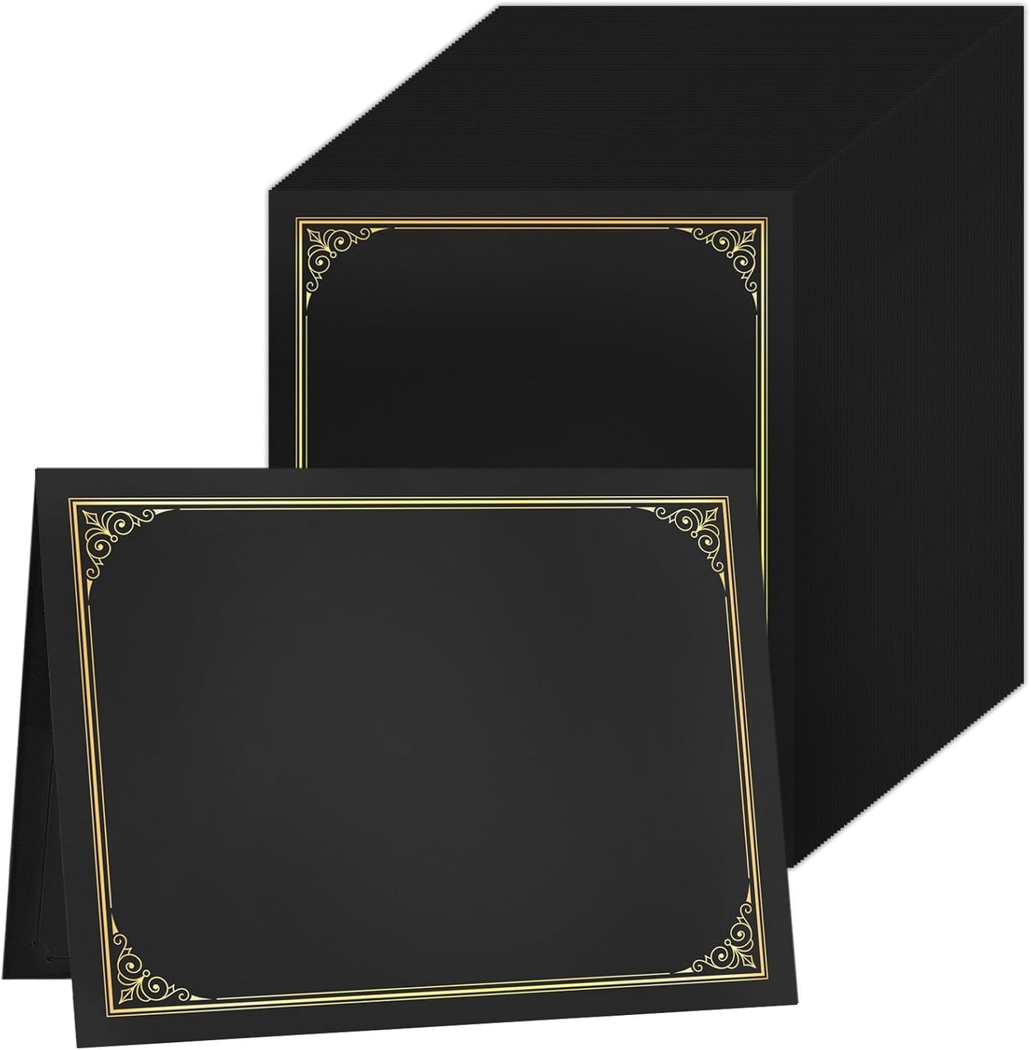 SUNEE Certificate Holders for 8.5x11 Certificates - 80 Packs