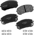 Bendix Premium SBC2302 Ceramic Front Brake Pads for Hyundai and Kia