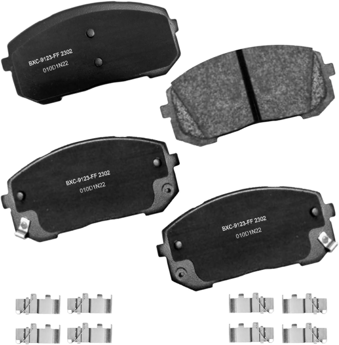 Bendix Premium SBC2302 Ceramic Brake Pads for Hyundai and Kia